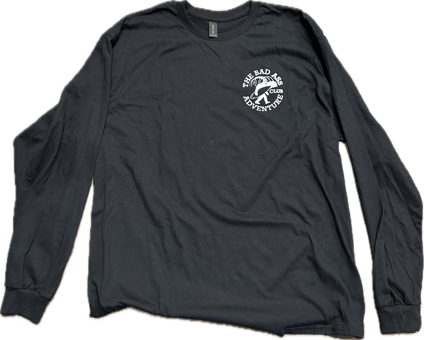 BA Adventure Club Surfing Sasquatch Long Sleeve Tee