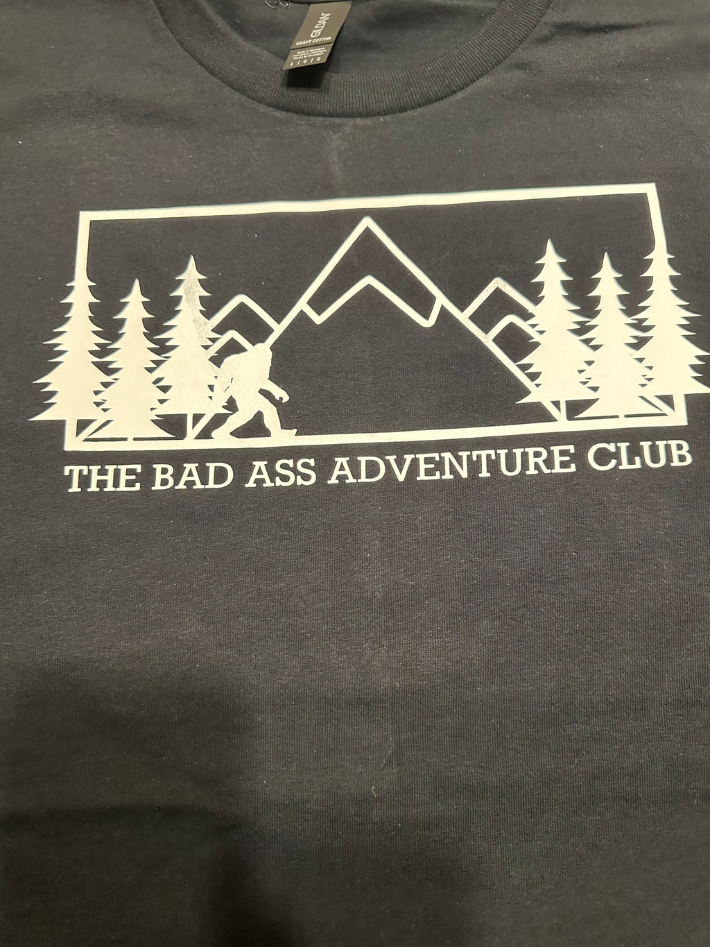 Sasquatch Mountains Tee - Black