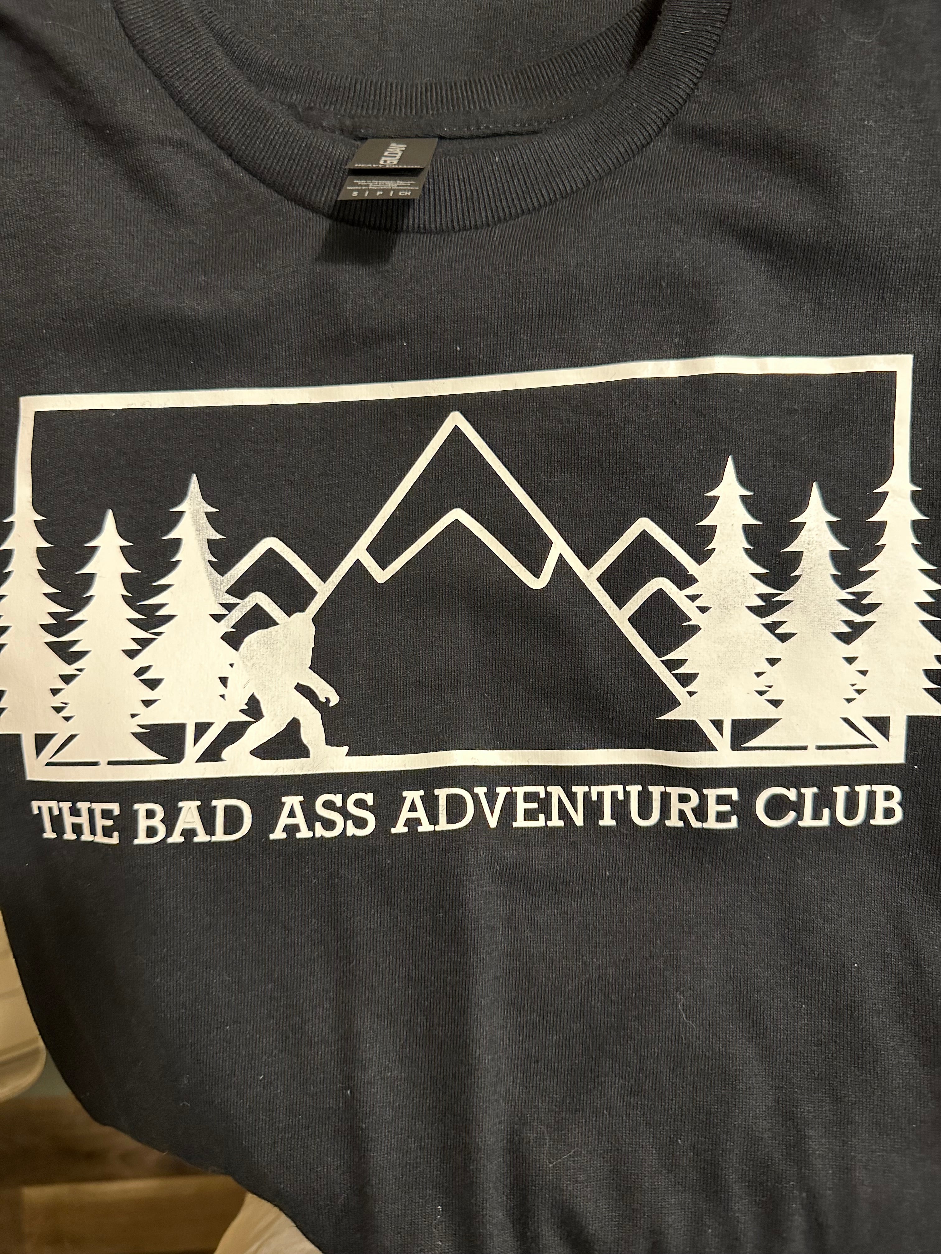 Sasquatch Mountains Tee - Black