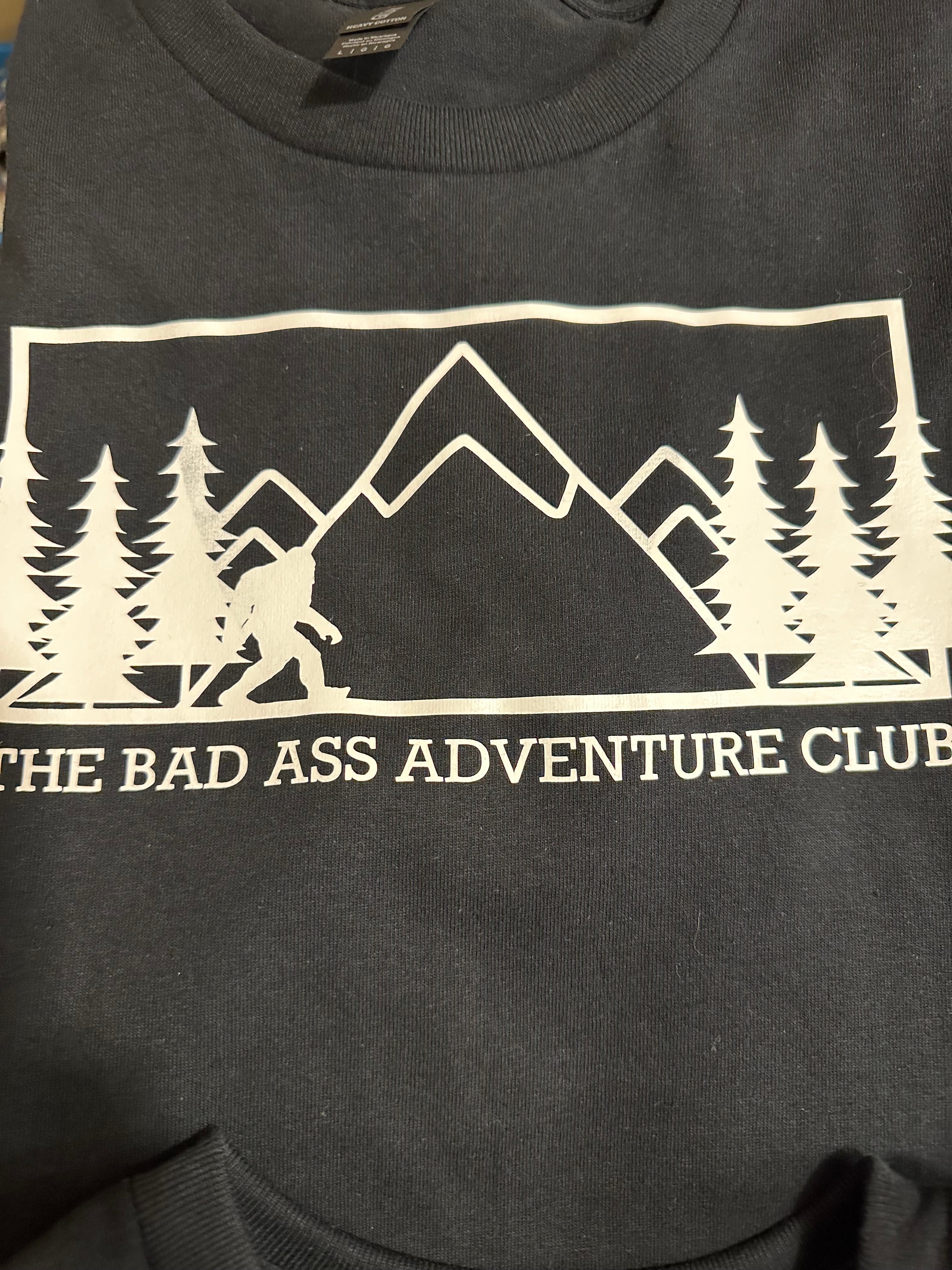 Sasquatch Mountains Tee - Black