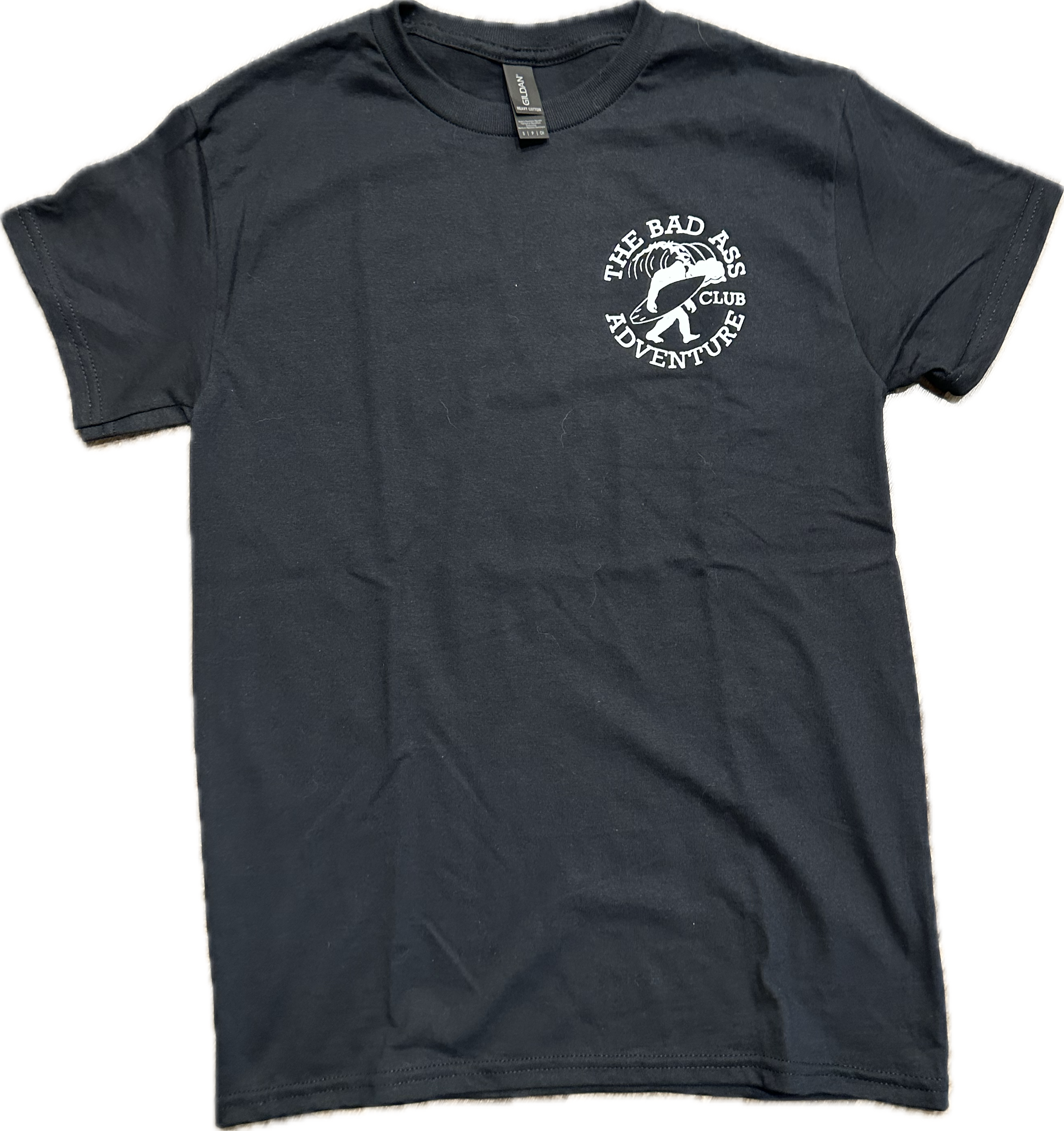 Surfing Sasquatch Tee - Black