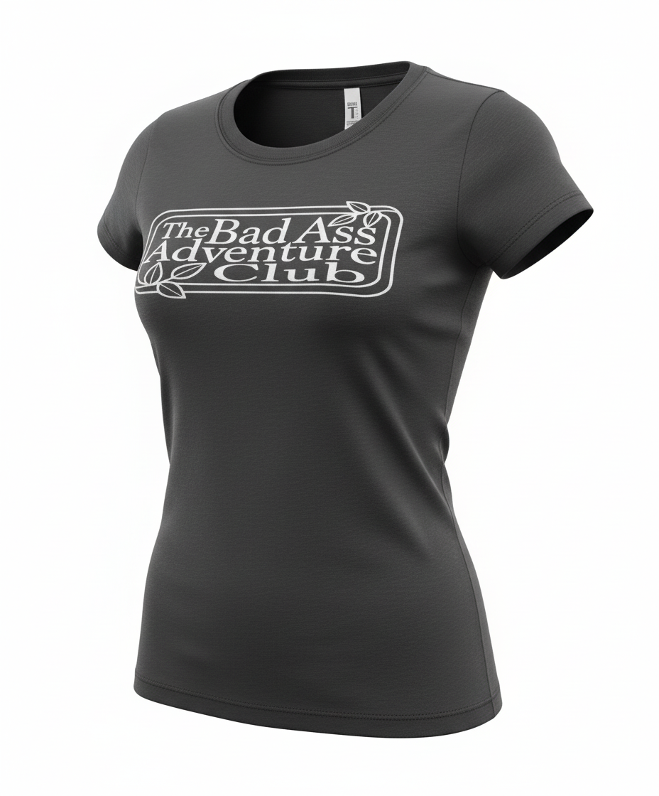 Women's Leaves Tee - Black