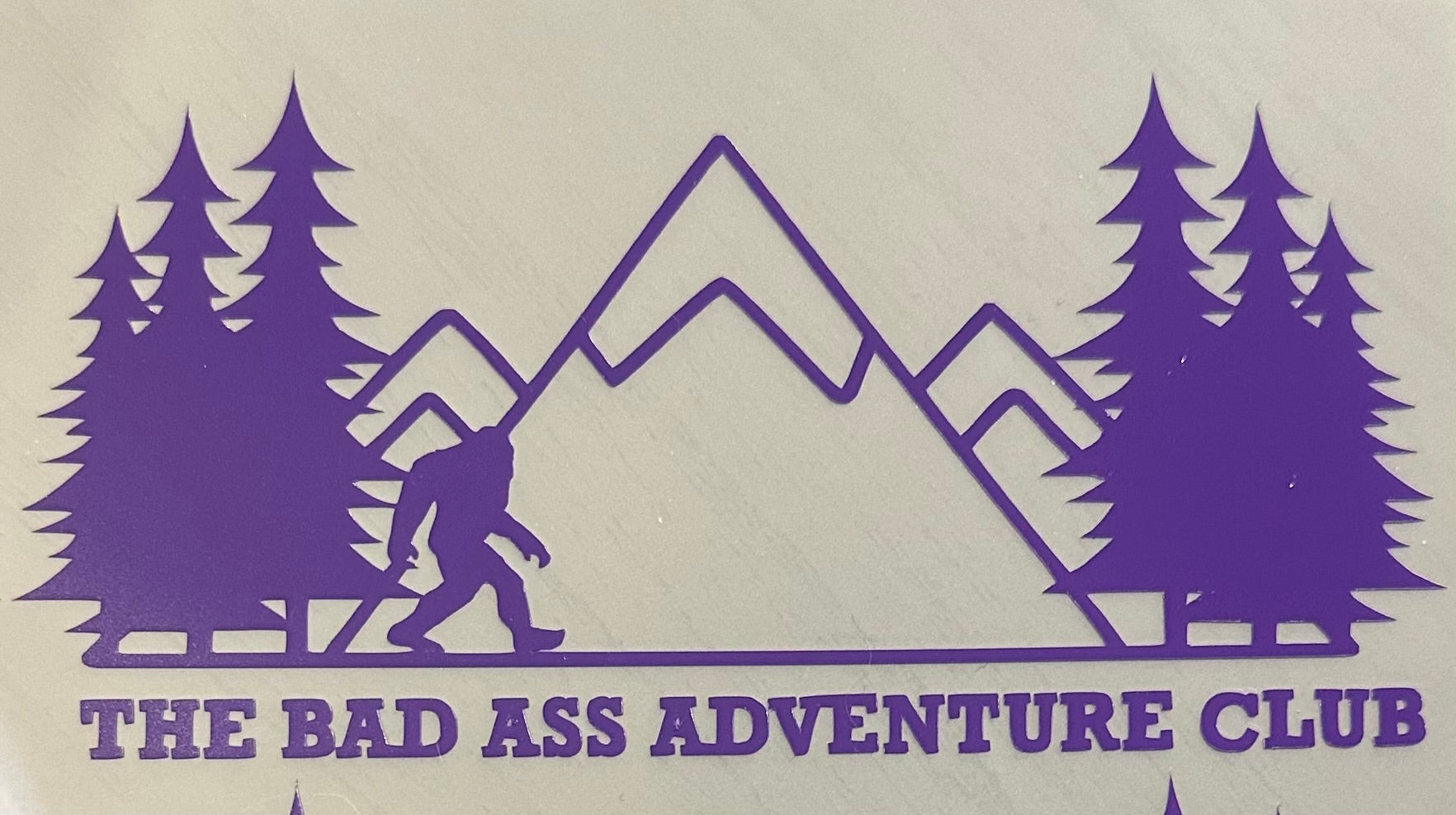 Sasquatch Mountains - Vinyl Sticker