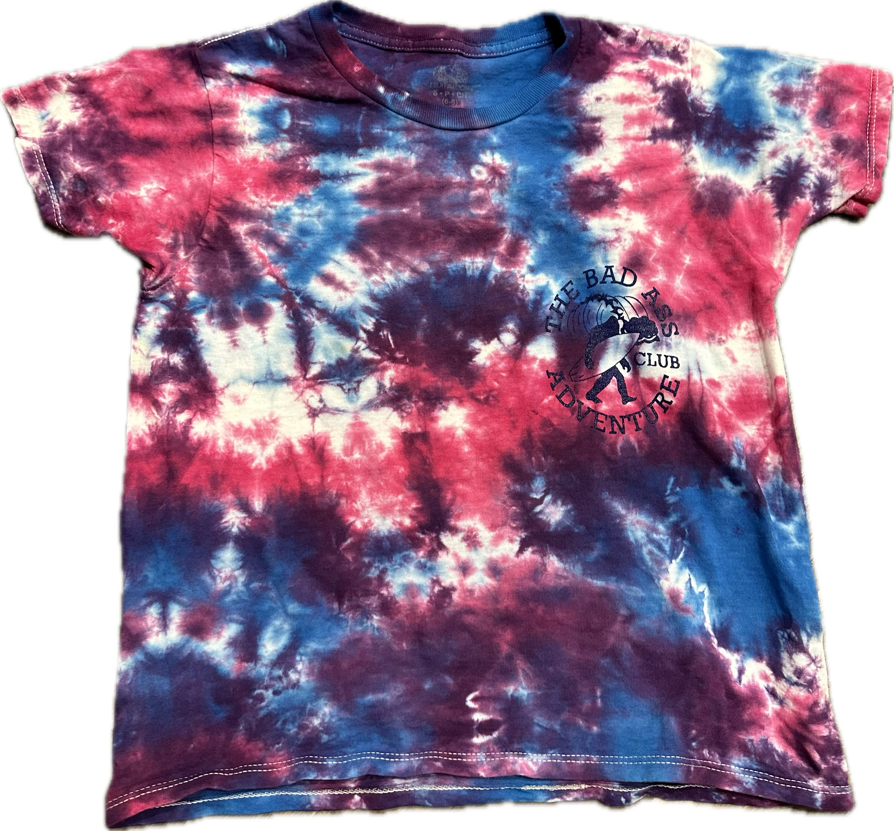 Youth Surfing Sasquatch Tee - Tie Dye