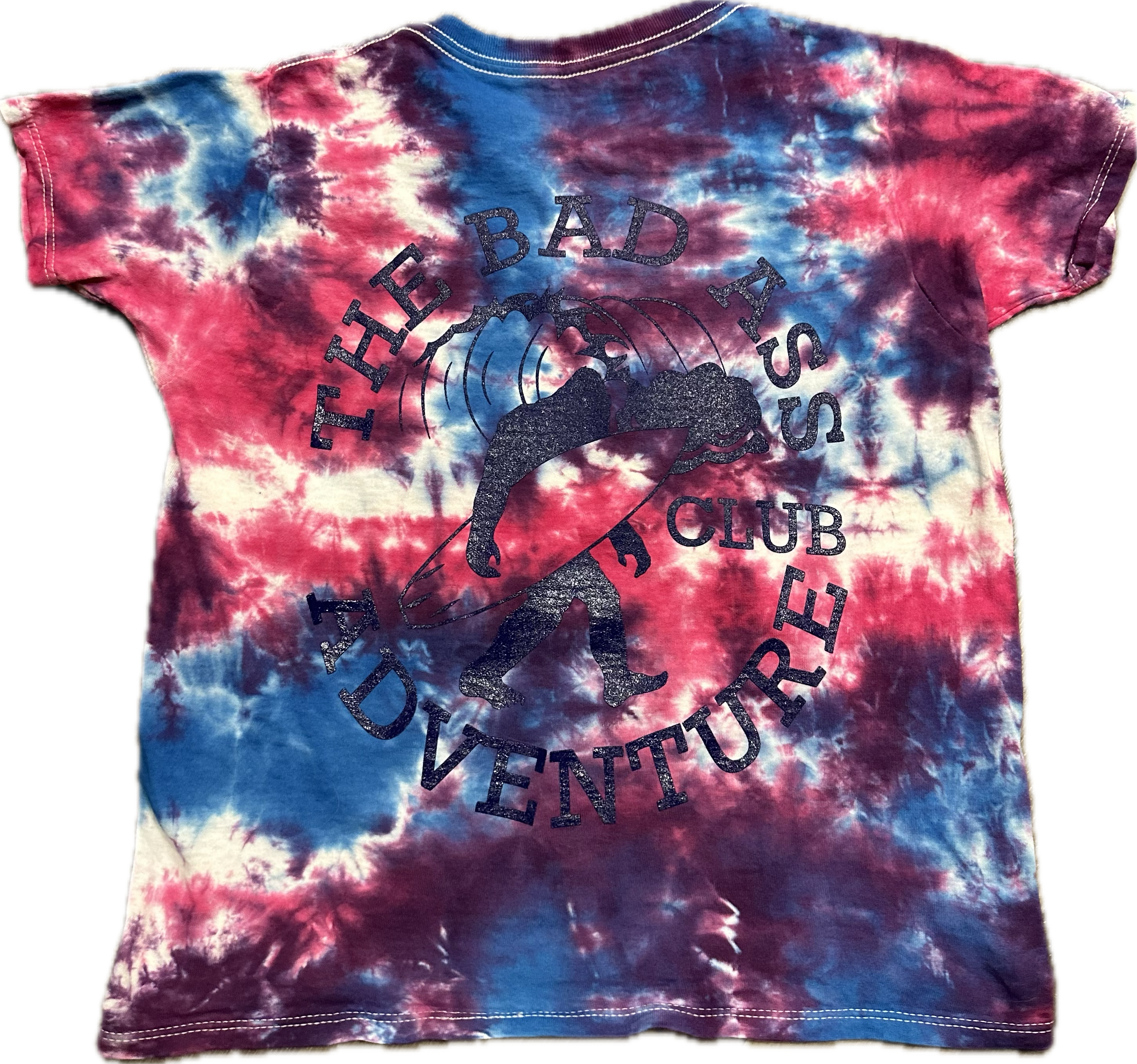 Youth Surfing Sasquatch Tee - Tie Dye