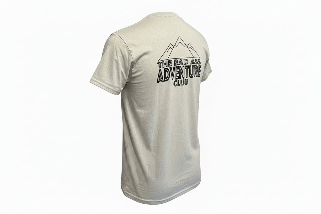 Bad Ass Mountains Tee - Sage