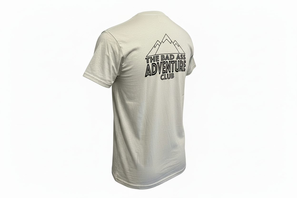 Bad Ass Mountains Tee - Sage