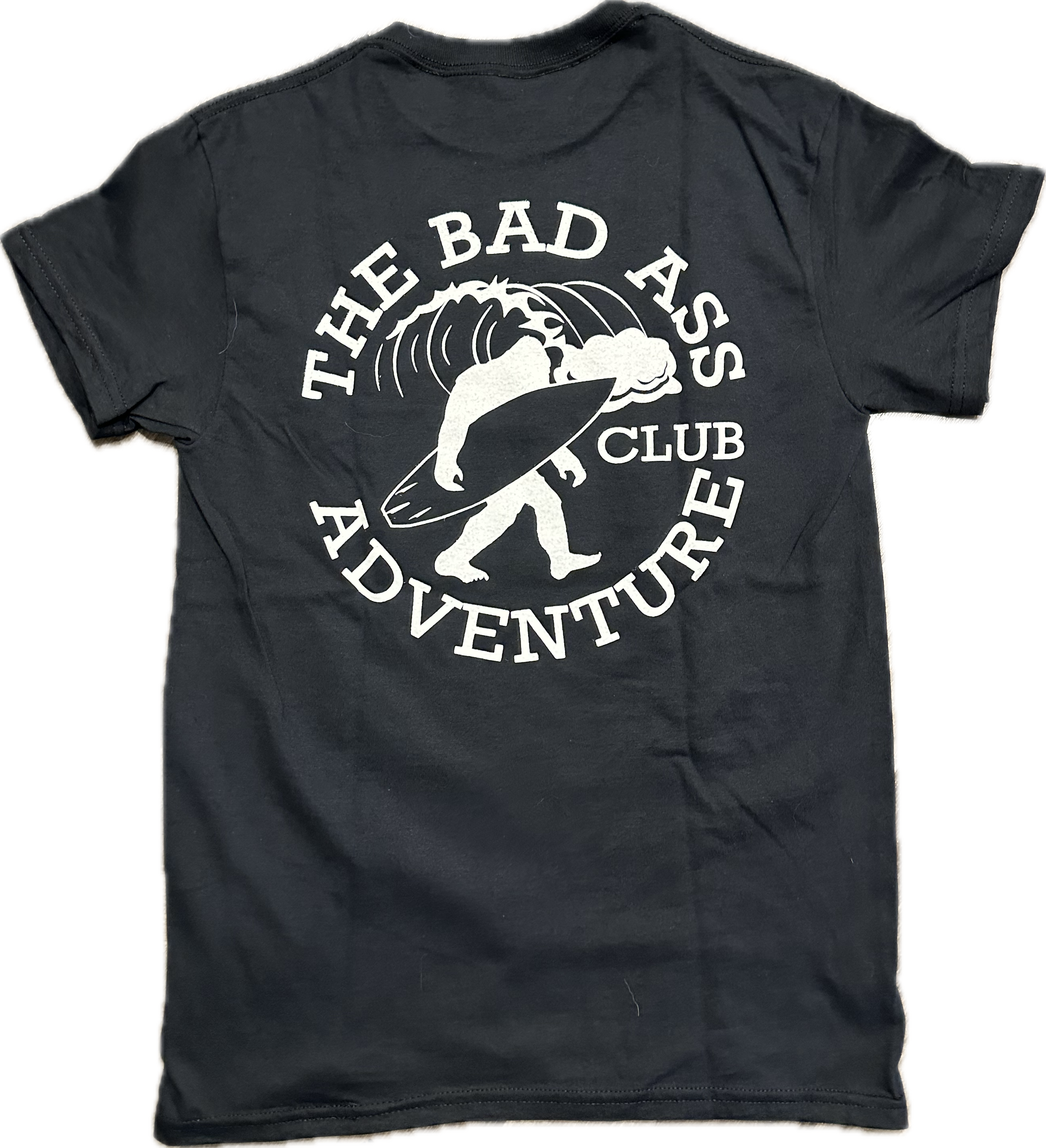 Surfing Sasquatch Tee - Black