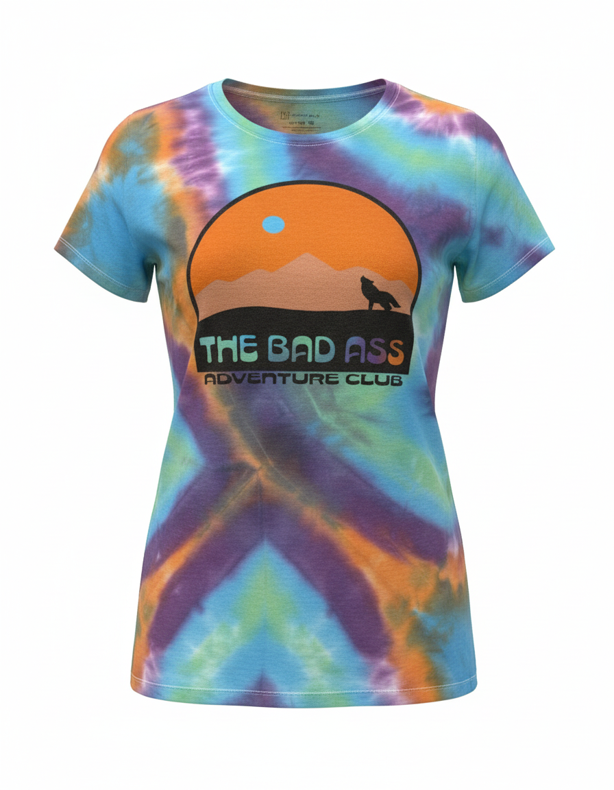 Women’s Wolf Tee - Tie Dye