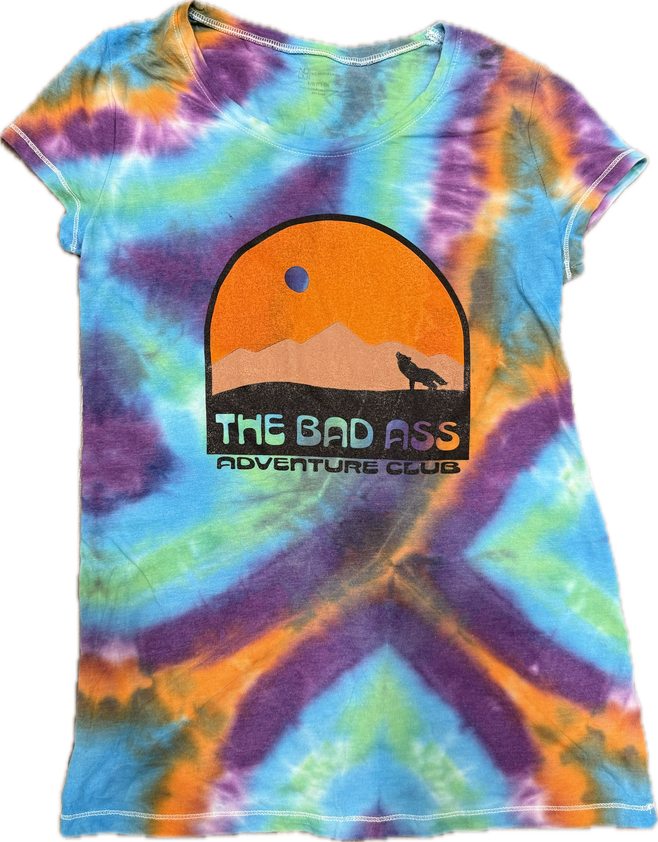 Women’s Wolf Tee - Tie Dye