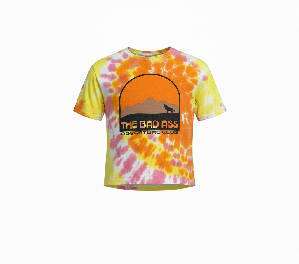 Youth Wolf Tee - Tie Dye