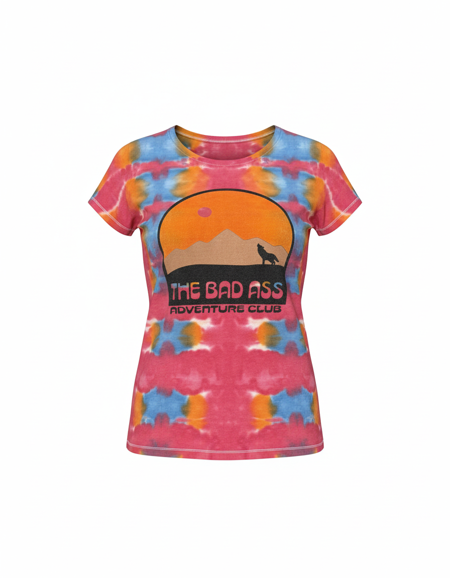 Women’s Wolf Tee - Tie Dye