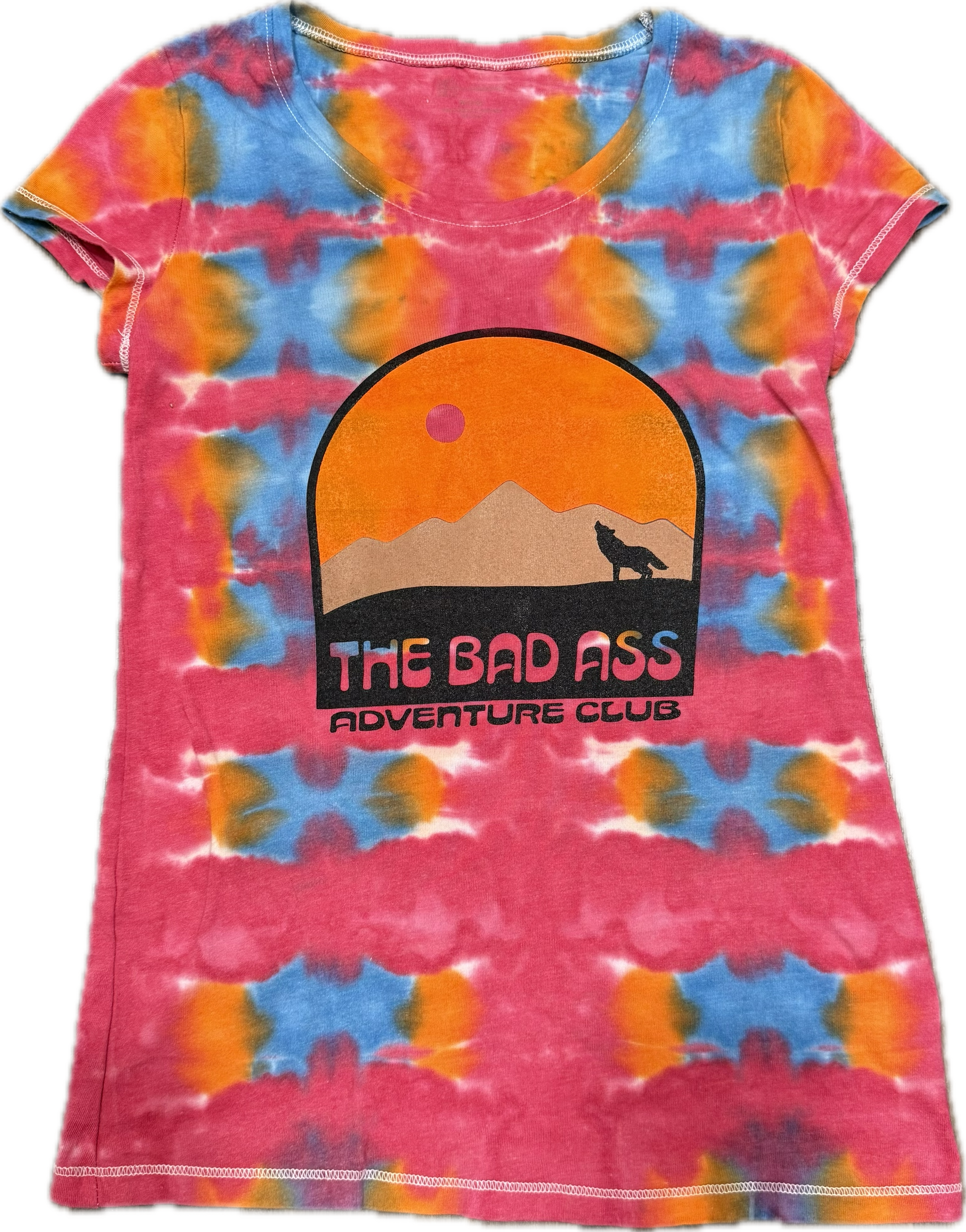 Women’s Wolf Tee - Tie Dye