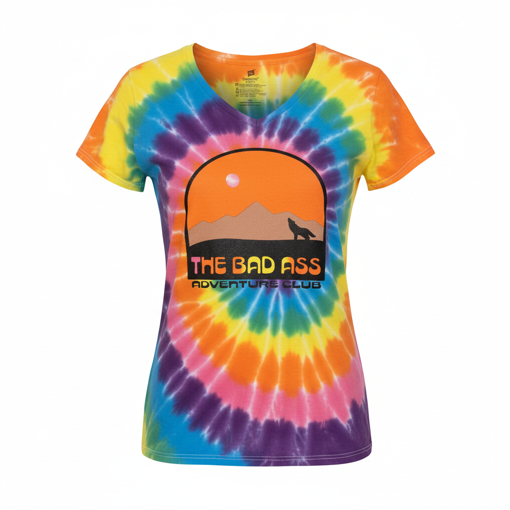 Women’s Wolf Tee - Tie Dye