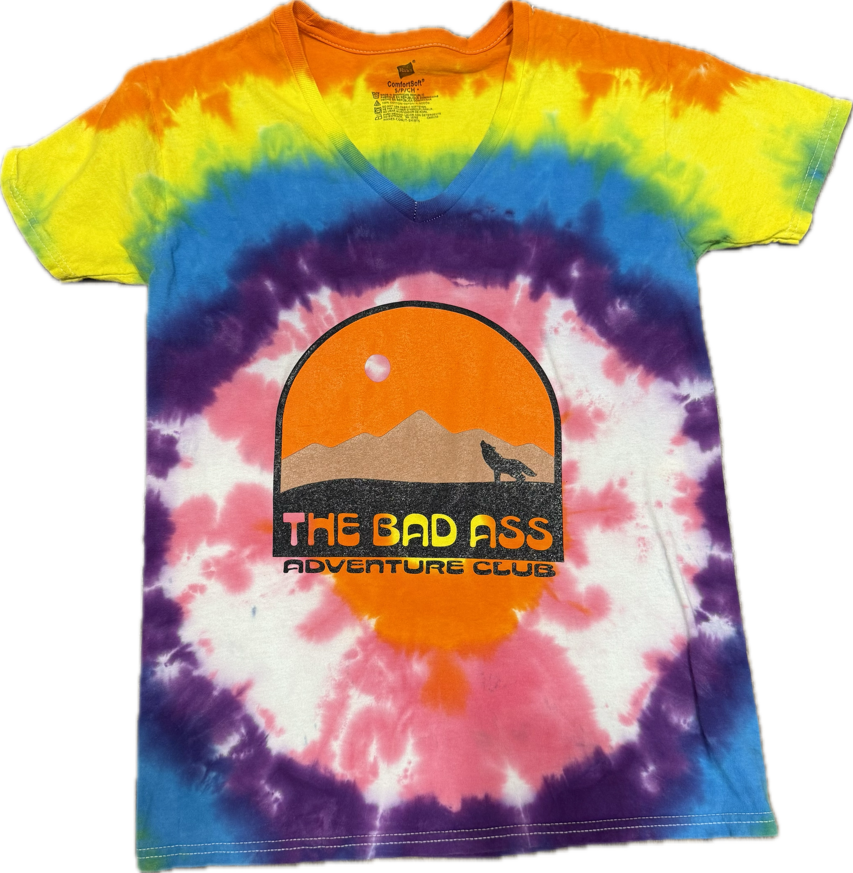 Women’s Wolf Tee - Tie Dye